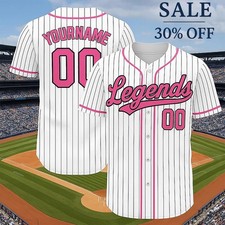 Custom Baseball Jersey, Personalized Team Shirt with Name Number