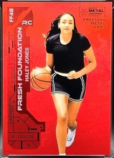 Haley Jones 2023 Skybox Metal Universe Champions #FF48 PMG Red /100  Rookie RC