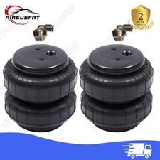 2X Single Port For Ford F150 F-150 Air Ride Spring Bags Standard 2500 lb 1/2"npt