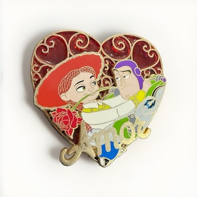 Disney DSSH 2018 Valentine's Toy Story Language of Love Buzz & Jesse LE 300 pin