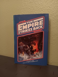 Vintage Star Wars The Empire Strikes Back Book Novel 1980 Donald Glut BCE DJ/HC