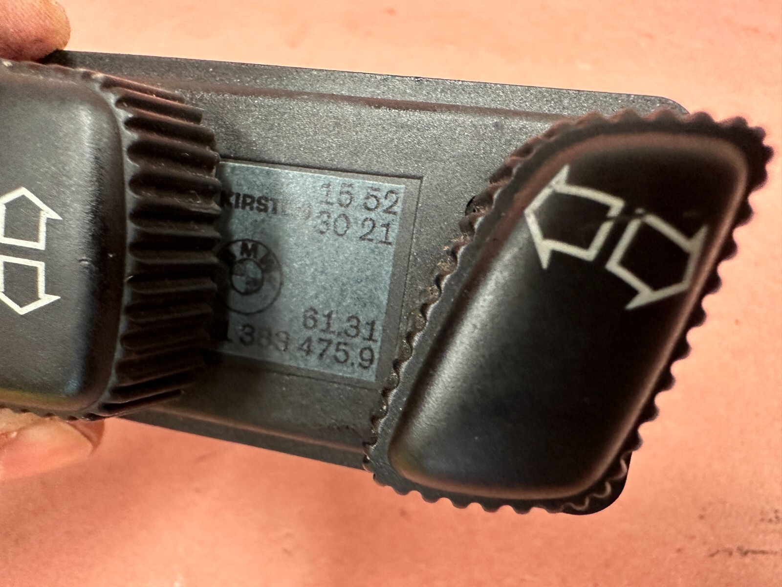 BMW E36 328I M3 E31 Front Left Seat Adjust Control Switch Unit OEM 127K Miles eBay