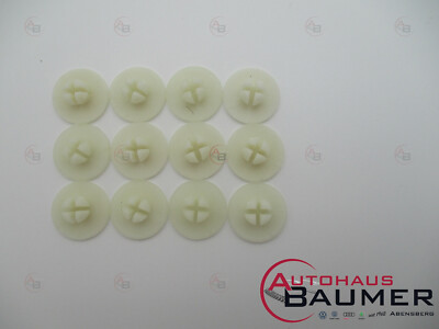 Original VW Audi Skoda Gleitstücke für die Trommelbremse Set mit 12 Stück Neu 