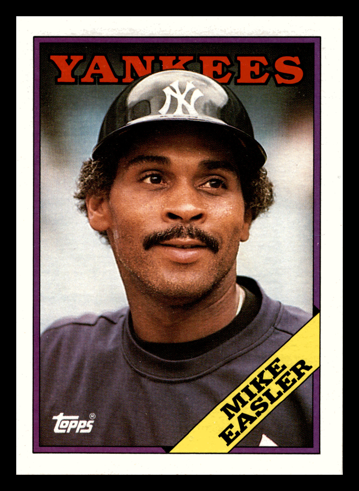 1988 Topps Mike Easler  New York Yankees #741 NM-MINT