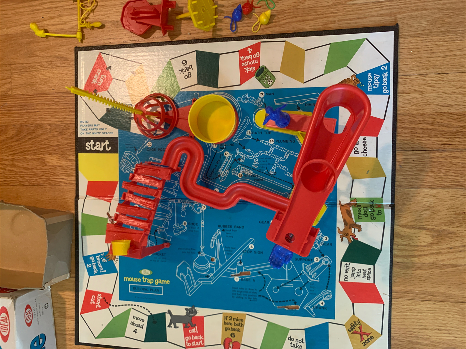Vintage 1975 Ideal Mouse Trap Board Game #2601 Gm1237 for sale online | eBay