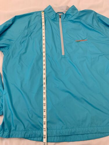 Peter Millar Wind Men's Light Weight Golf Jacket Size XL Light Blue Jacobsen - Picture 6 of 6