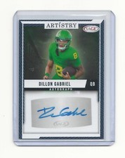 2024 Sage Artistry Dillon Gabriel Auto Blue Card # ART-DG