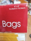 Gingerbread Man Shaped Treat Bags 12 Count Draw String — photo 2