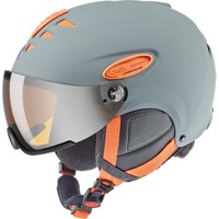 Uvex 300 Visor Unisex Helmet Ski - Grey Orange Matte All Sizes Uvex 300 Visor Unisex Helmet Ski - Grey Orange Matte All Sizes