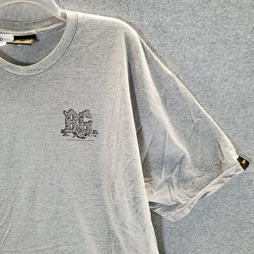 Benny Gold Men T-Shirt XL Gray Vintage Y2K Logo Graphic SF San Francisco Tee - Picture 9 of 9