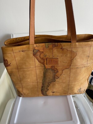 Alviero Martini 1Classe Geo Classic Large business shoulder bag