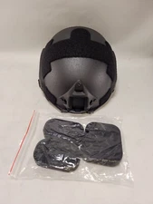 Fast Tactical Helmet Black with Hook & Loop Fasteners HW105809 W04-03 Large
