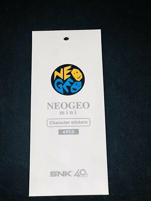 SNK NeoGeo mini Pocket Color character Sticker 4 sheets Game NEO SNK NeoGeo mini Pocket Color character Sticker 4 sheets Game NEO