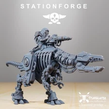 Scavenger Alpha Rider - Station Forge - Genestealer Cults Mech Tabletop