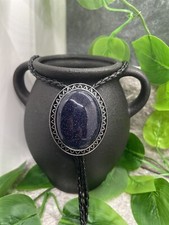 Rodeo Bolo Tie Western Cowboy Black Leather Necktie New Free Ship A3927