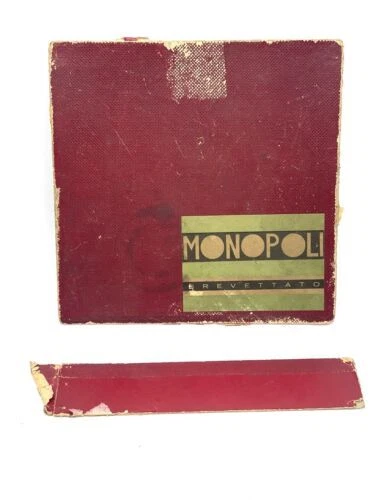 MONOPOLI italiana 1937 RARA EDIZIONE FASCIO Non Completo # NJ - Immagine 2 di 4