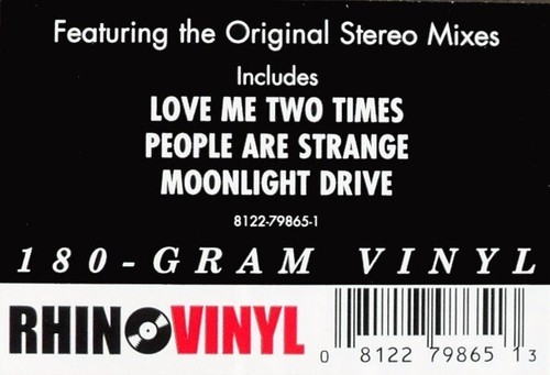 The Doors - Strange Days LP - 180 Gram Vinyl Album - CLASSIC SEALED NEW RECORD - 第 2/3 張圖片