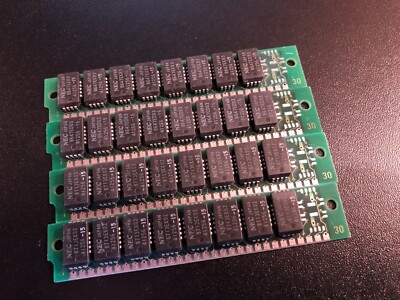 4x 256KB 30-Pin 150ns SIMM Non-Parity Vintage Computer RAM Memory Apple ...