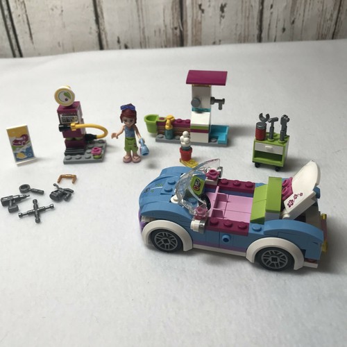 LEGO Friends Mias Roadster 41091 Zapfsäule Wasch- und Reparaturstation nicht mehr im Handel erhältlich - Bild 1 von 9
