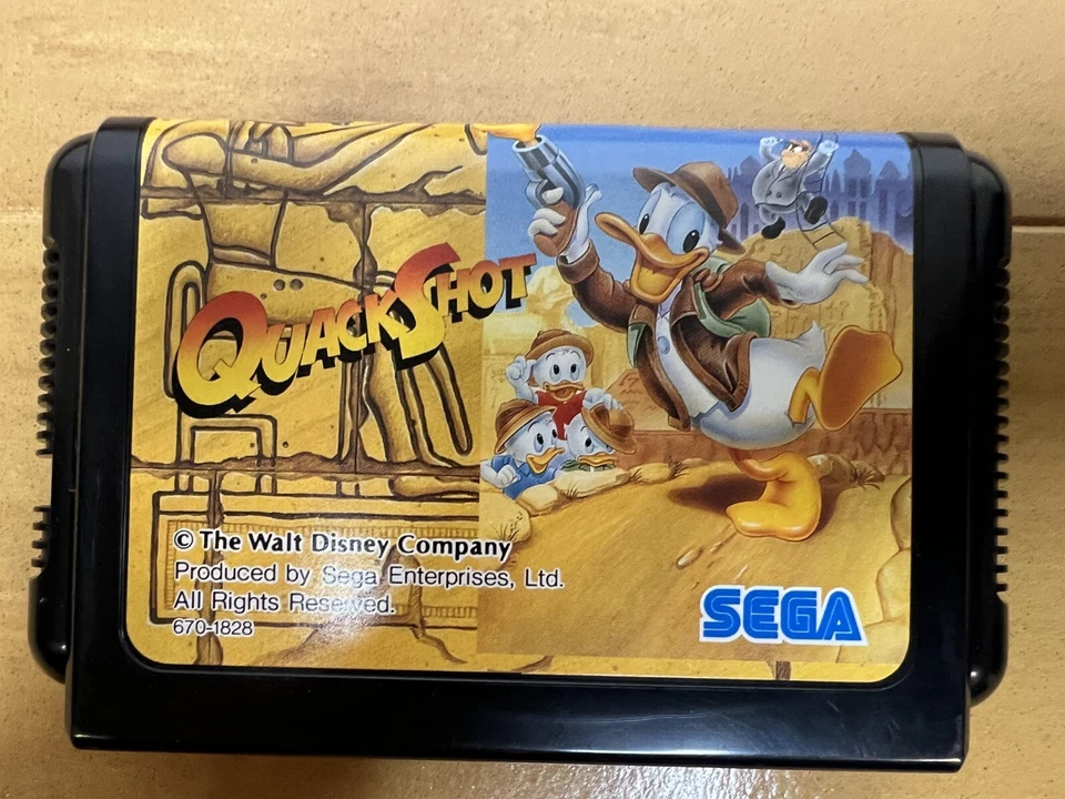 Quackshot Mega Drive Japan (Original Box and Manual) - Image 3 of 4