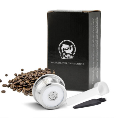 Stainless Coffee Filters For Delta Q NDIQ7323 Lavazza Point EP MINI Capsule Pod 