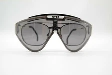 Uvex Sportstyle Take Off White Black Oval Sunglasses Glasses New