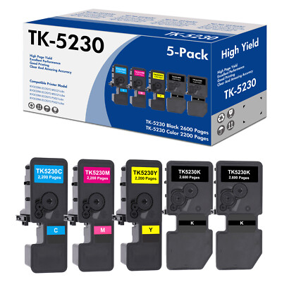5 XXL Toner TK-5230 für Kyocera ECOSYS M5521cdn M5521cdw P5021cdw P 5021 cdn