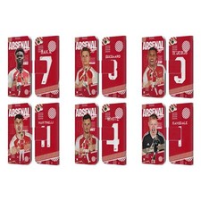 ARSENAL FC 2023/24 FIRST TEAM LEATHER BOOK CASE FOR APPLE iPOD TOUCH MP3