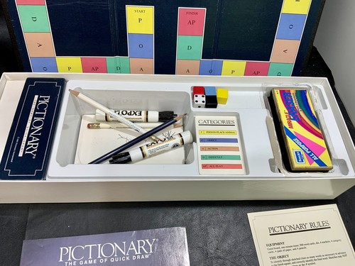 Pictionary Erstausgabe Brettspiel 1985 - Bild 2 von 6