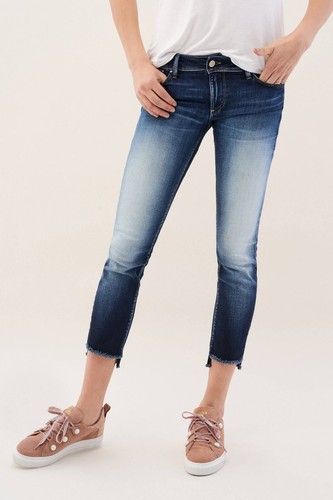 Salsa jeans wonder push up capri premium wash 120169 8504 | eBay