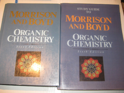 Organic Chemistry + Study Guide - Morrison  / Boyd , 6th ed 1992