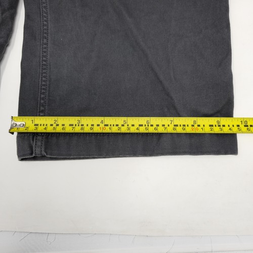 Carhartt Rugged Flex Work Pants Mens 44x32 Relaxed Fit Gray Canvas Carpenter - 第 11/12 張圖片