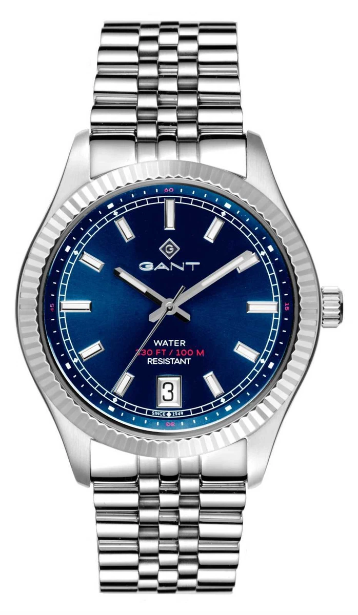GANT SUSSEX 44 43.5mm Blue Dial Stainless Steel G166003 Watch