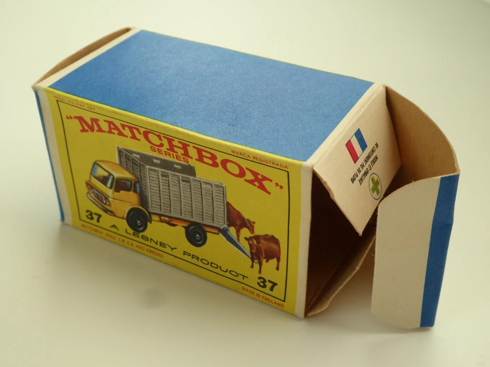 Camión de Ganado Matchbox Original Vintage Nº37 - V.Nr Como Nuevo (A) Modelo/Como Nuevo (A+) Caja Foto 3 de 4