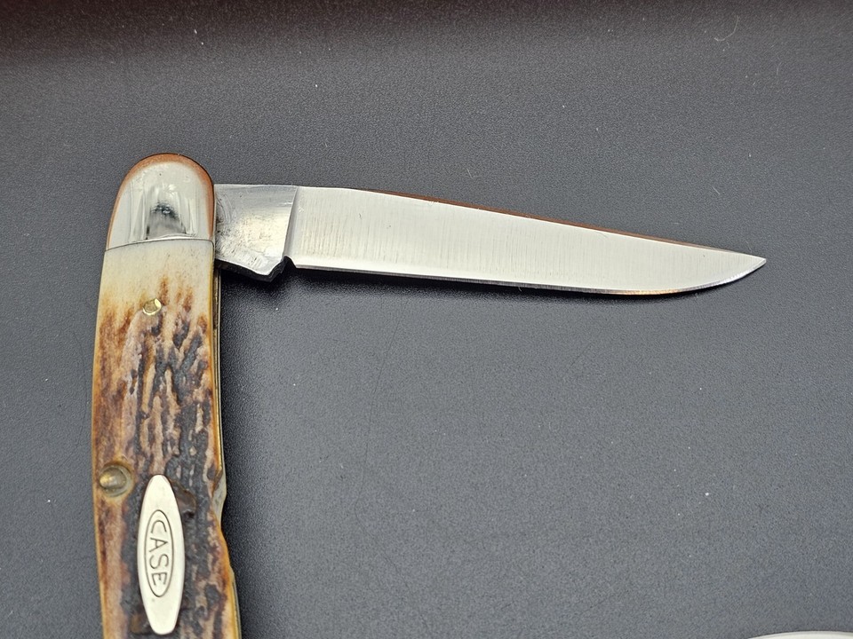 GENUINE STAG RED LETTER CASE XX MUSKRAT KNIFE "1978" eBay