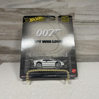 1/64 HOT WHEELS OO7 JAMES BOND THE SPY WHO LOVED ME LOTUS ESPRIT SI WHITE