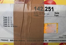 Étrier Arrière Gauche Rouge Pour Ford Fiesta VI ST 1.6I 16V 182ch (2013-2017)