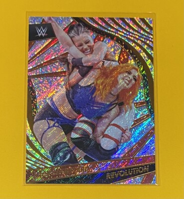 2022 Panini Revolution WWE Kacy Catanzaro HOLO FOIL BASE CARD (NXT 2.0) #63  