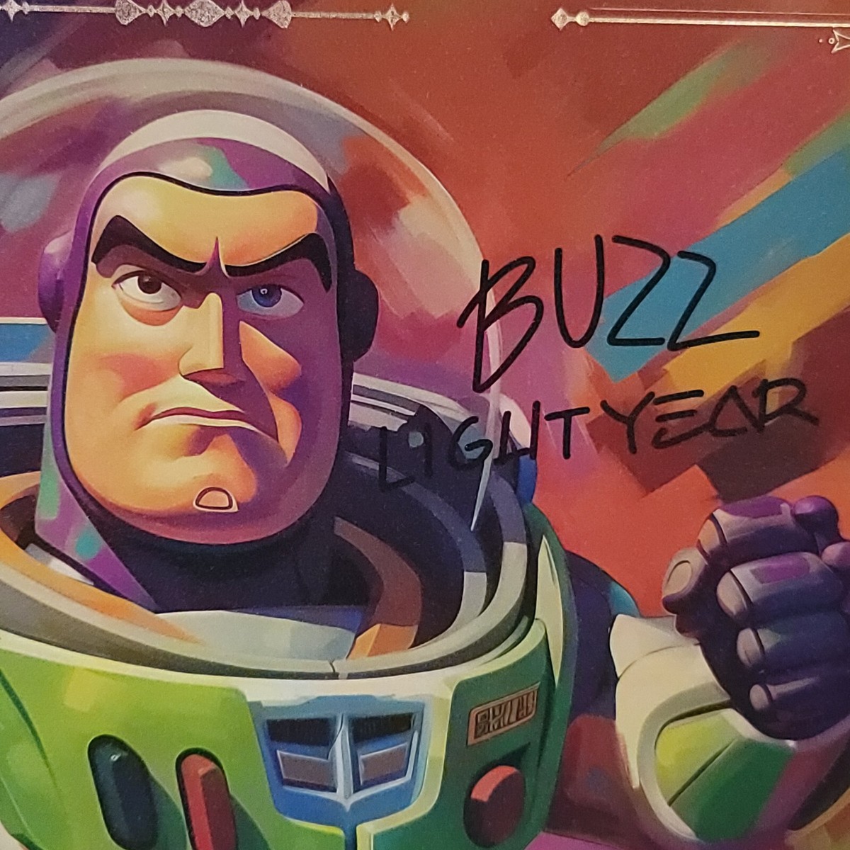 Buzz Lightyear Disney 100 Limited Edition Art Card Print Big One