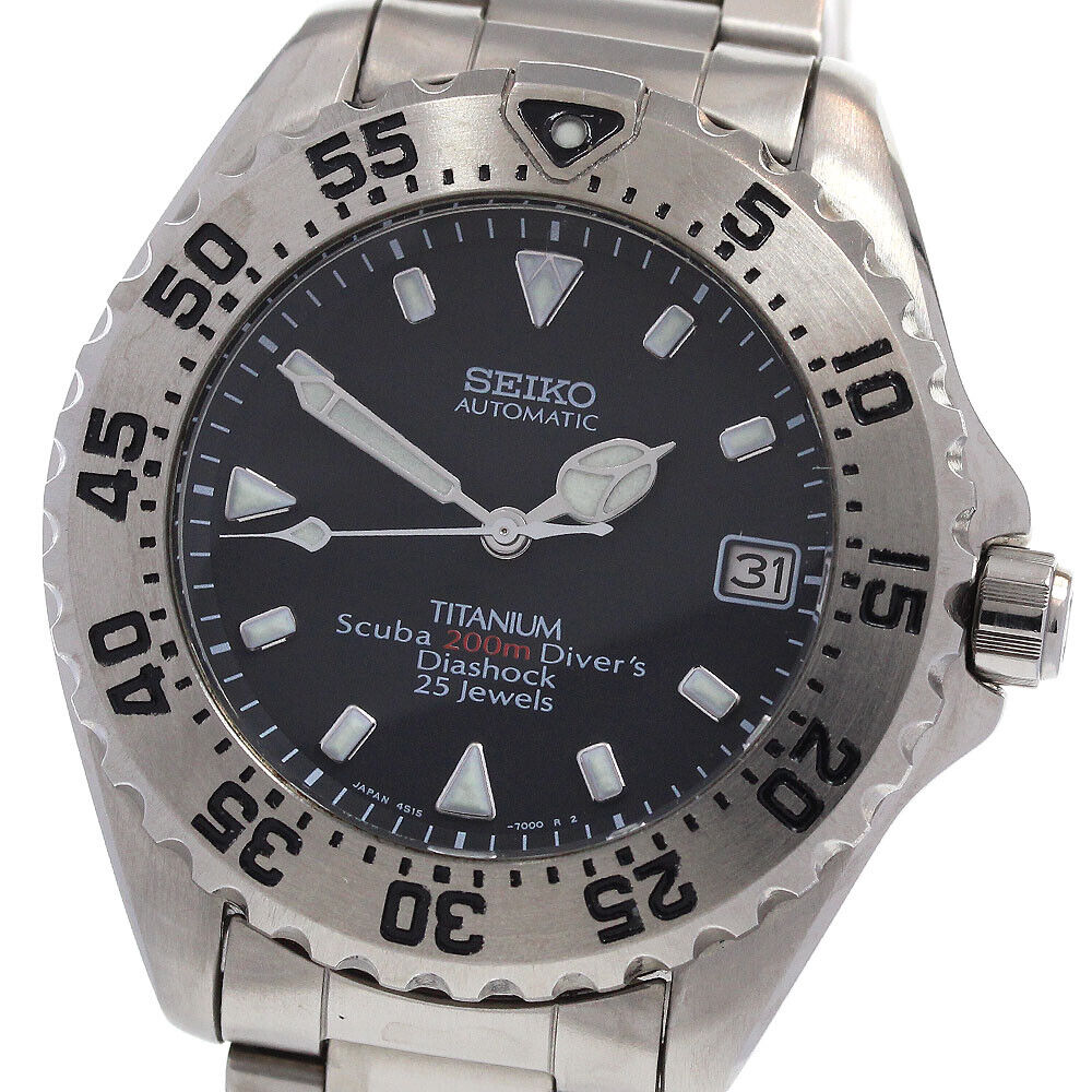 SEIKO Divers Scuba 4S15-7000/SCVF001 Date black Dial SEIKO Divers Scuba 4S15-7000/SCVF001 Date black Dial