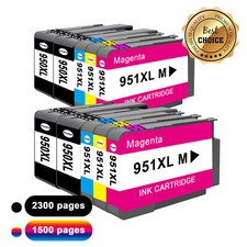 950XL 951XL Ink Cartridge for HP Office Pro 8600 8610 8620 8615 8625 8100 Lot