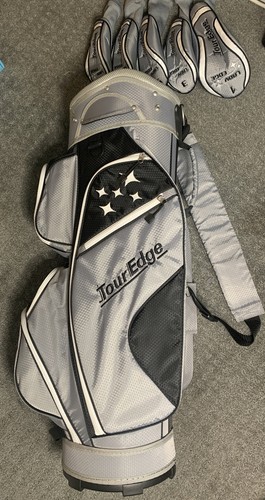 Tour Edge Lady Edge 10-Wege Golf Cart Bag mit 5 Headcovers Set - Bild 1 von 6