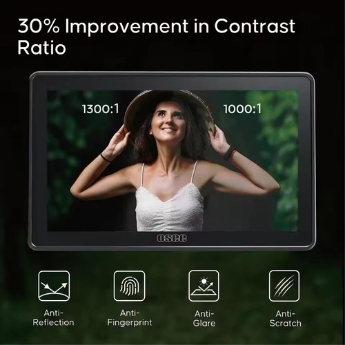 OSEE G7 Pro 7inch 4K 3000Nits Camera Field Monitor Touch-Screen SDI HDMI 3D-LUT - Picture 3 of 9