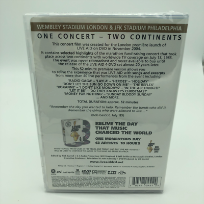 Live Aid - 20 Years Ago Today - The Story of Live Aid (DVD, 2005