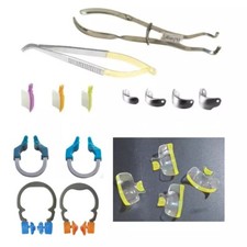 Pinza ad anello a matrice dentale pinza Mylar pinzetta matrice trasparente resina visibile