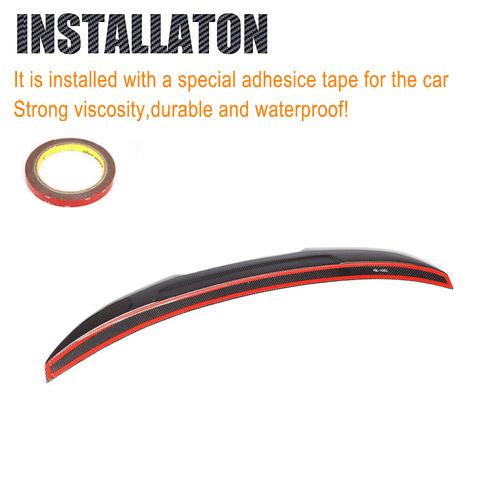 Carbon Heckspoiler Hecklippe Spoiler Passt für BMW E92 325i 335i 328i M3 Coupe  - Bild 10 von 12