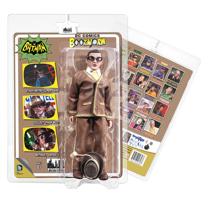 Batman 66 Classic TV Show Retro Style 8 Inch Figures Series 4: Bookworm