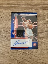 2021-22 Panini Contenders Optic Clint Capela Perennial Contenders Blue Auto /75