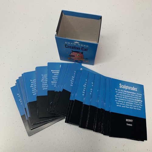 Cranium WOW! You're Good Board Game Replacement Pieces 4 Decks of Cards - Picture 6 of 9