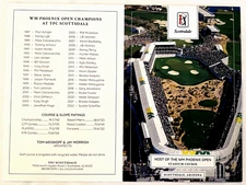 TPC SCOTTSDALE (Waste Management WM Phoenix Open) Official 2022 Golf Score Card
